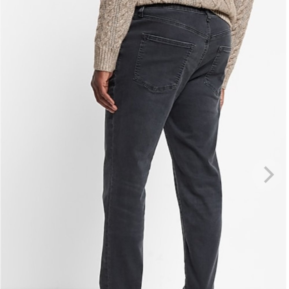 Express Black Jeans 34x34 NWT